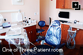 One of Three Patient room
